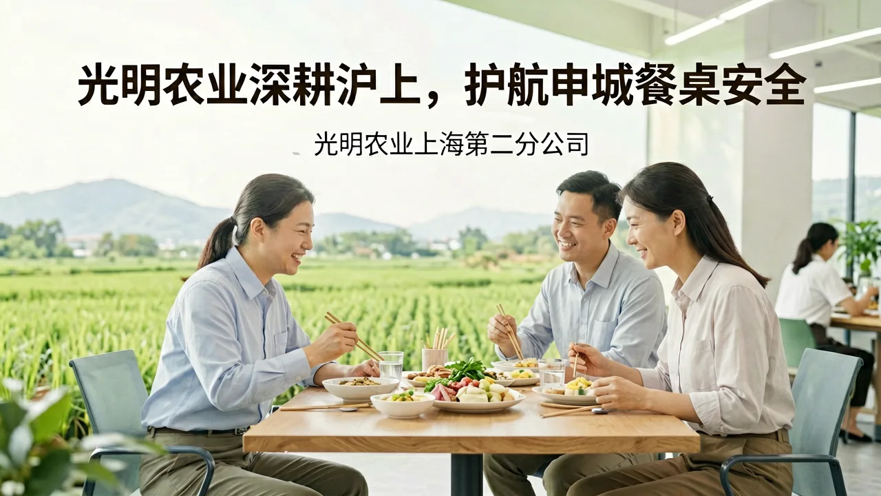 光明农业深耕沪上，护航申城餐桌安全