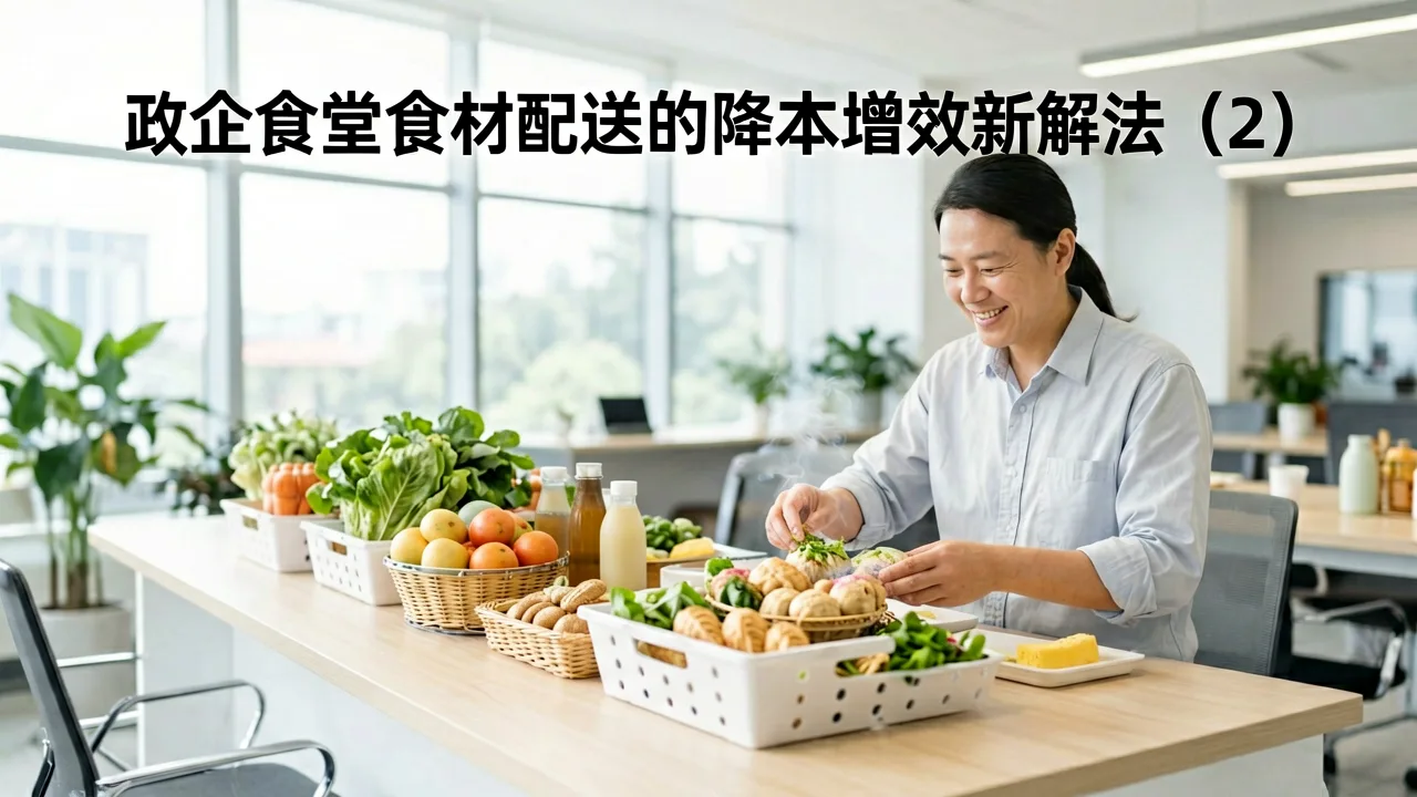 政企食堂食材配送的降本增效新解法（2）